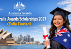 Australia Awards Scholarships 2027 (Fully Funded)
