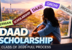 German DAAD GROW Scholarship 2026 (Fully funded)